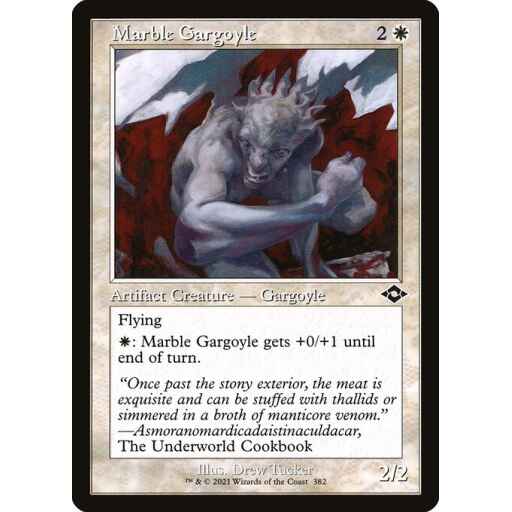 Modern Horizons 2 - 382 - Marble Gargoyle - Common - W - Non-foil