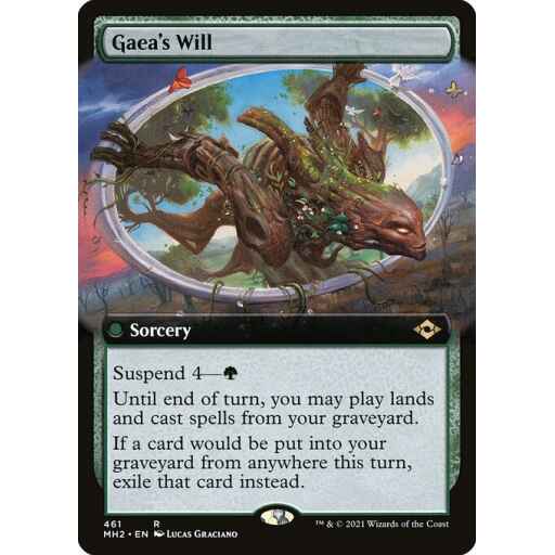 Modern Horizons 2 - 461 - Gaea's Will - Rare - G - Non-foil