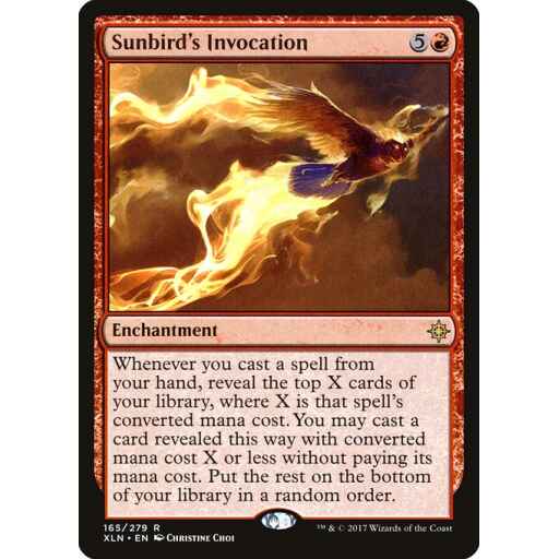 Ixalan - 165 - Sunbird's Invocation - Rare - R - Non-foil