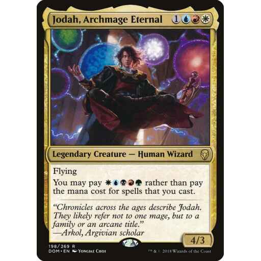 Dominaria - 198 - Jodah, Archmage Eternal - Rare - Multi - Non-foil