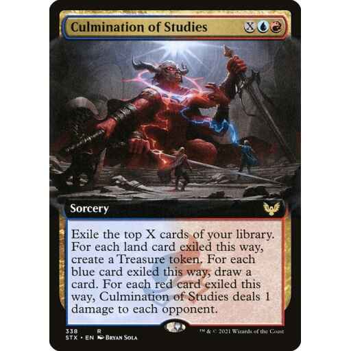 Strixhaven: School of Mages - 338 - Culmination of Studies - Rare - UR - Non-foil