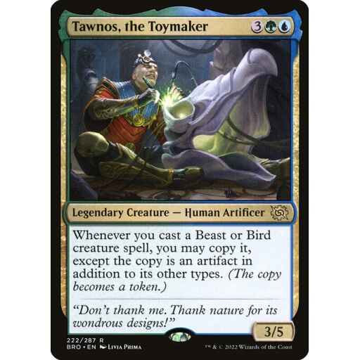 The Brothers' War - 222 - Tawnos, the Toymaker - Rare - UG - Non-foil