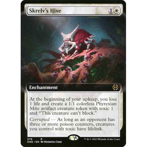 Phyrexia: All Will Be One - 376 - Skrelv's Hive - Rare - W - Non-foil