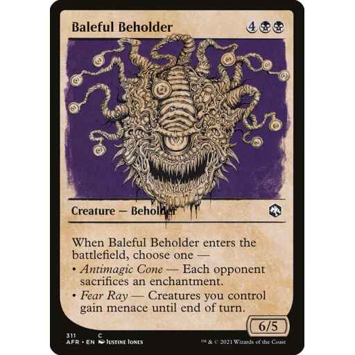 Adventures in the Forgotten Realms - 311 - Baleful Beholder - Common - B - Non-foil