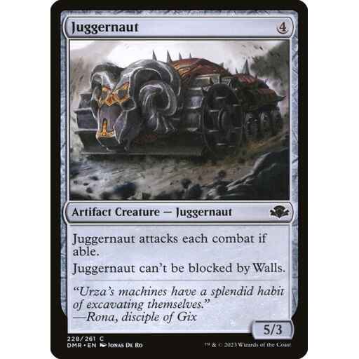 Dominaria Remastered - 228 - Juggernaut - Common - C - Non-foil