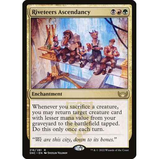 Streets of New Capenna - 216 - Riveteers Ascendancy - Rare - Multi - Non-foil