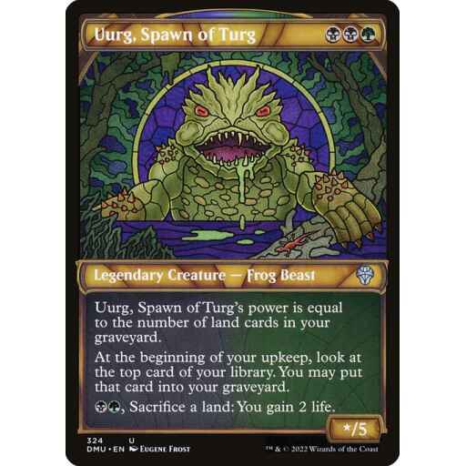 Dominaria United - 324 - Uurg, Spawn of Turg - Uncommon - BG - Non-foil