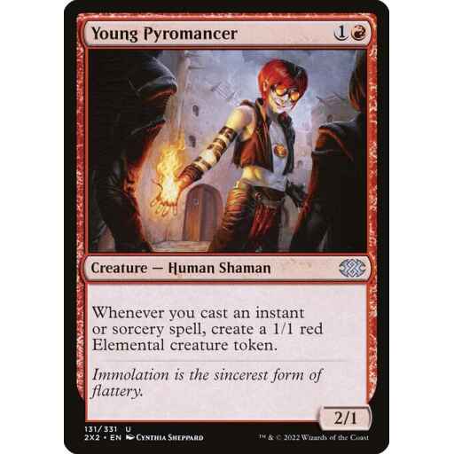 Double Masters 2022 - 131 - Young Pyromancer - Uncommon - R - Non-foil