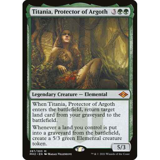 Modern Horizons 2 - 287 - Titania, Protector of Argoth - Mythic - G - Non-foil