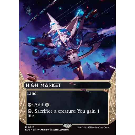 Edge of Eternities: Stellar Sights - 18 - High Market - Rare - C - Foil