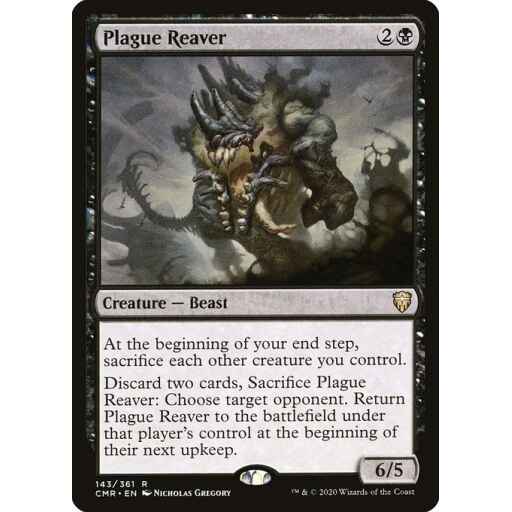 Commander Legends - 143 - Plague Reaver - Rare - B - Non-foil