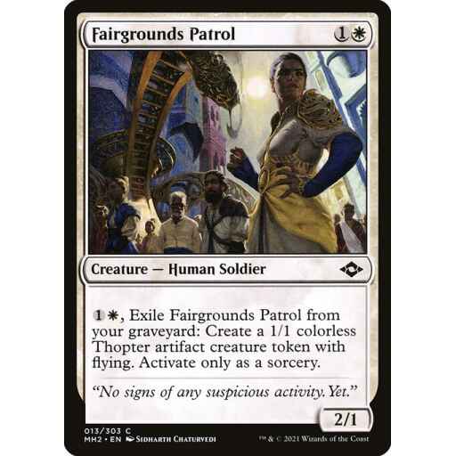 Modern Horizons 2 - 13 - Fairgrounds Patrol - Common - W - Non-foil