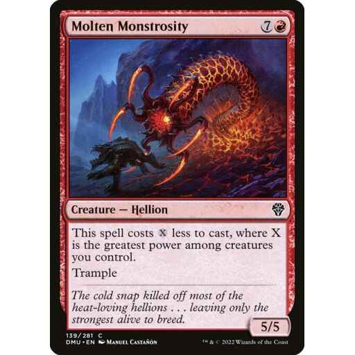 Dominaria United - 139 - Molten Monstrosity - Common - R - Non-foil
