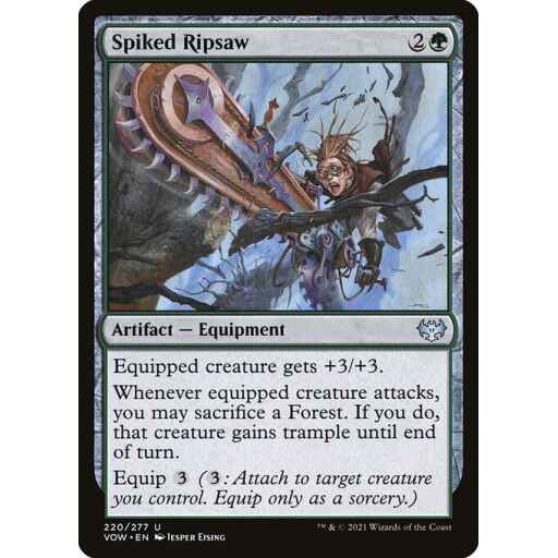 Innistrad: Crimson Vow - 220 - Spiked Ripsaw - Uncommon - G - Non-foil