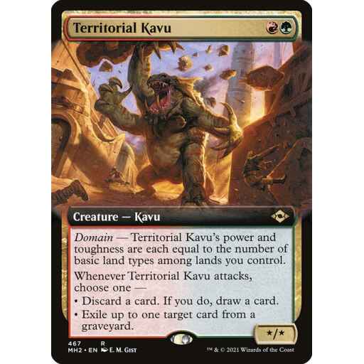 Modern Horizons 2 - 467 - Territorial Kavu - Rare - RG - Non-foil