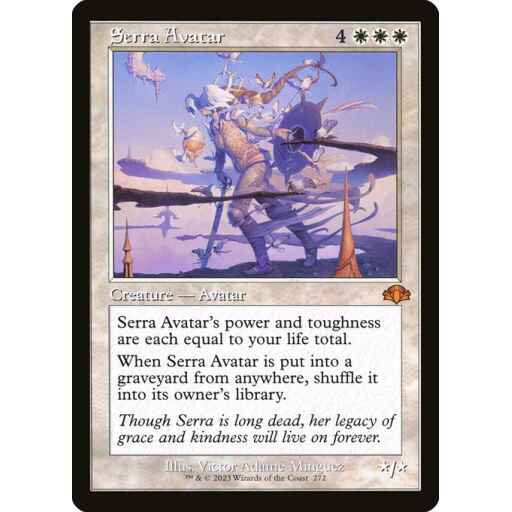 Dominaria Remastered - 272 - Serra Avatar - Mythic - W - Non-foil