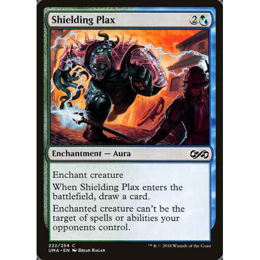 Ultimate Masters - 222 - Shielding Plax - Common - UG - Non-foil