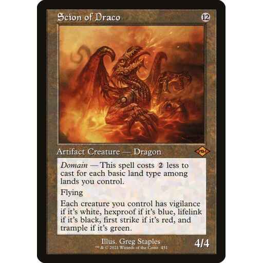 Modern Horizons 2 - 431 - Scion of Draco - Mythic - C - Non-foil