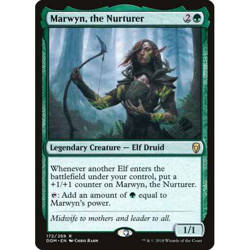 Dominaria - 172 - Marwyn, the Nurturer - Rare - G - Non-foil