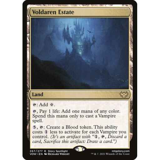 Innistrad: Crimson Vow - 267 - Voldaren Estate - Rare - C - Non-foil