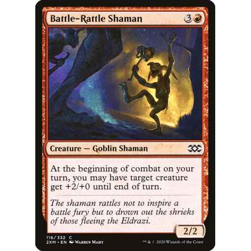 Double Masters - 116 - Battle-Rattle Shaman - Common - R - Non-foil