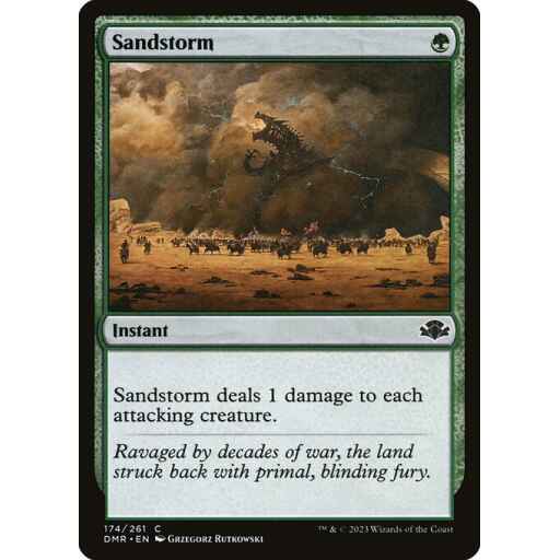 Dominaria Remastered - 174 - Sandstorm - Common - G - Non-foil