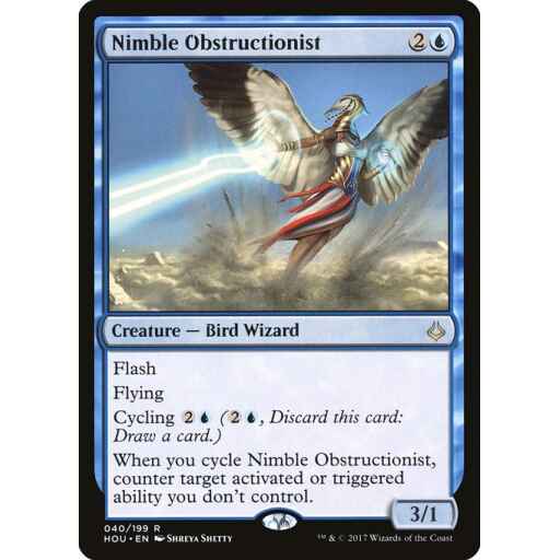 Hour of Devastation - 40 - Nimble Obstructionist - Rare - U - Non-foil