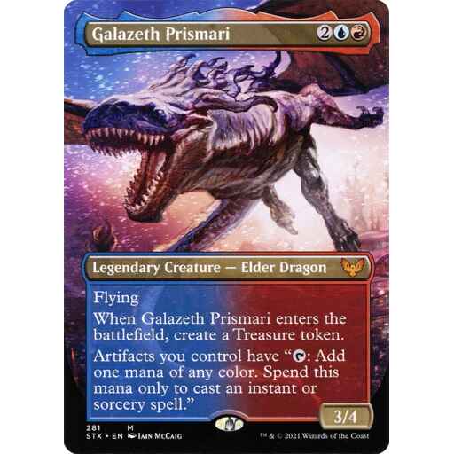 Strixhaven: School of Mages - 281 - Galazeth Prismari - Mythic - UR - Non-foil
