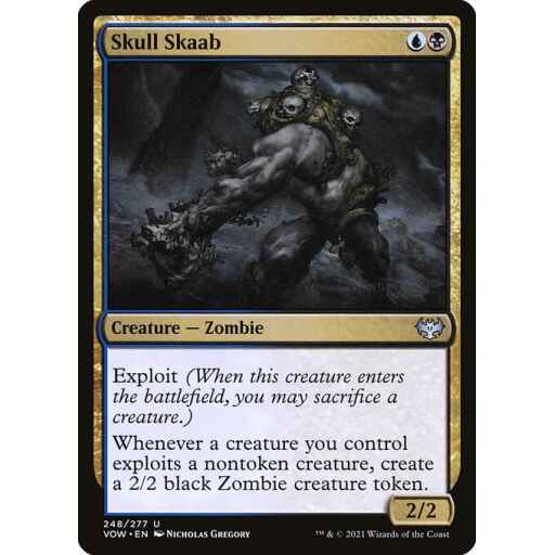 Innistrad: Crimson Vow - 248 - Skull Skaab - Uncommon - UB - Non-foil