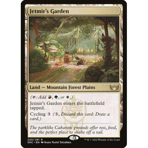 Streets of New Capenna - 250 - Jetmir's Garden - Rare - C - Non-foil