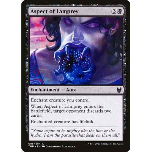 Theros Beyond Death - 85 - Aspect of Lamprey - Common - B - Non-foil