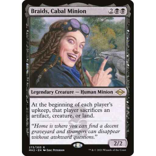 Modern Horizons 2 - 273 - Braids, Cabal Minion - Rare - B - Non-foil