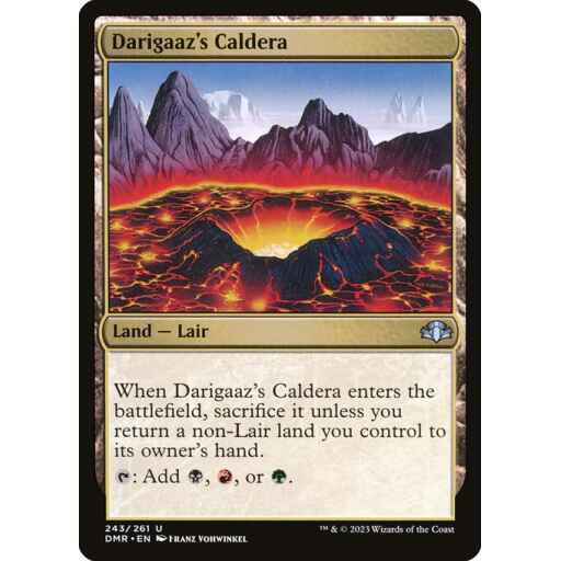 Dominaria Remastered - 243 - Darigaaz's Caldera - Uncommon - C - Non-foil