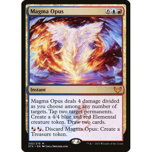 Strixhaven: School of Mages - 203 - Magma Opus - Mythic - UR - Non-foil