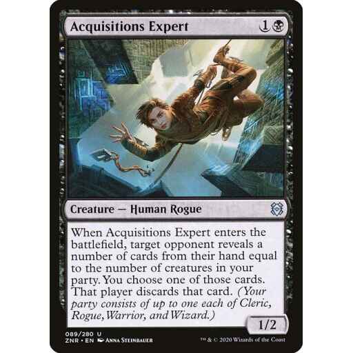 Zendikar Rising - 89 - Acquisitions Expert - Uncommon - B - Non-foil