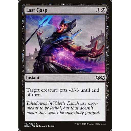 Ultimate Masters - 103 - Last Gasp - Common - B - Non-foil