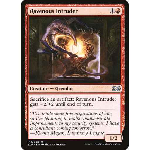 Double Masters - 141 - Ravenous Intruder - Uncommon - R - Non-foil