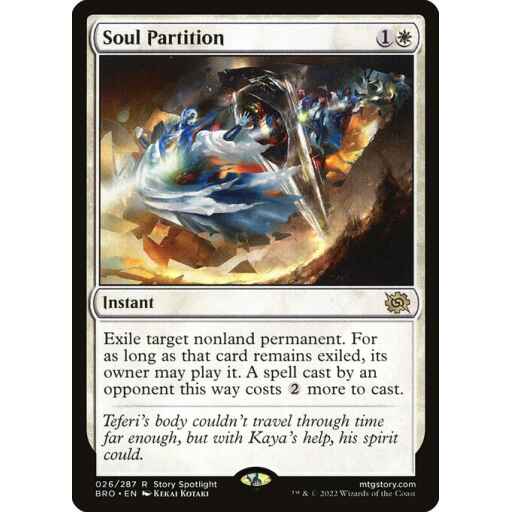 The Brothers' War - 26 - Soul Partition - Rare - W - Non-foil