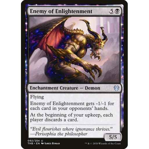 Theros Beyond Death - 92 - Enemy of Enlightenment - Uncommon - B - Non-foil