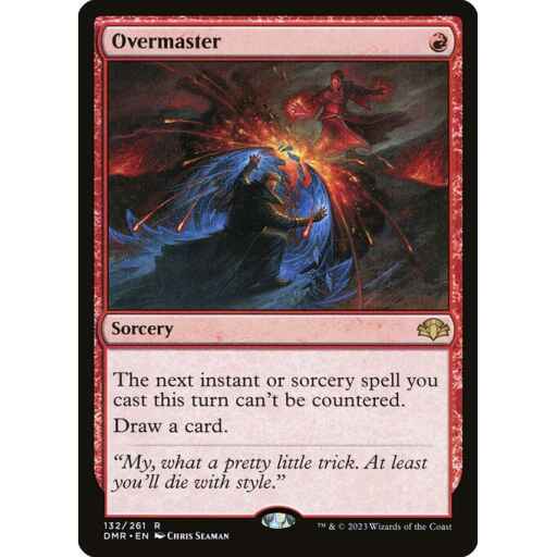 Dominaria Remastered - 132 - Overmaster - Rare - R - Non-foil