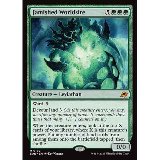 Edge of Eternities - 182 - Famished Worldsire - Mythic - G - Non-foil
