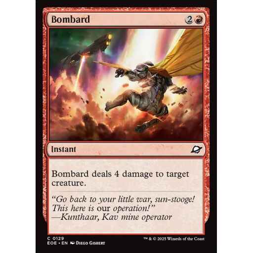Edge of Eternities - 129 - Bombard - Common - R - Non-foil