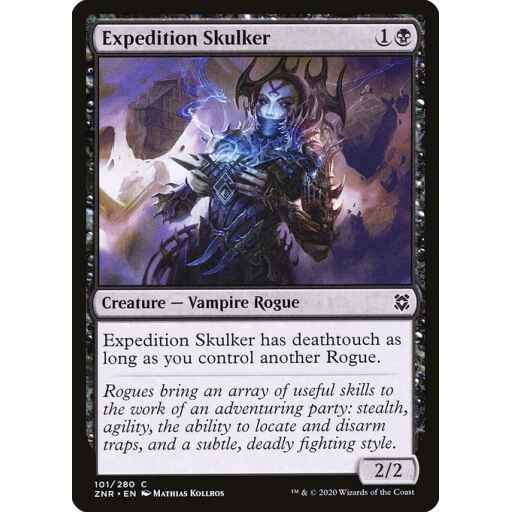 Zendikar Rising - 101 - Expedition Skulker - Common - B - Non-foil