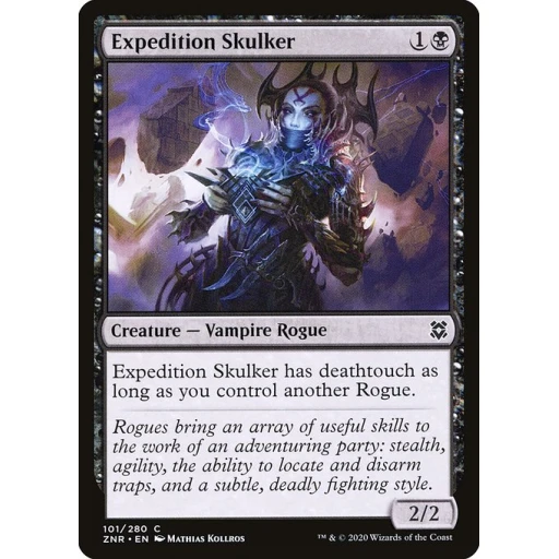Zendikar Rising - 101 - Expedition Skulker - Common - B - Non-foil