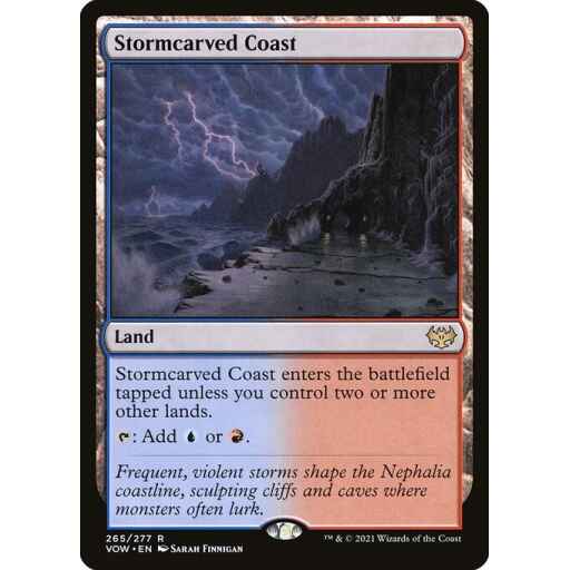 Innistrad: Crimson Vow - 265 - Stormcarved Coast - Rare - C - Non-foil