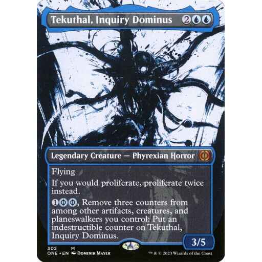Phyrexia: All Will Be One - 302 - Tekuthal, Inquiry Dominus - Mythic - U - Non-foil