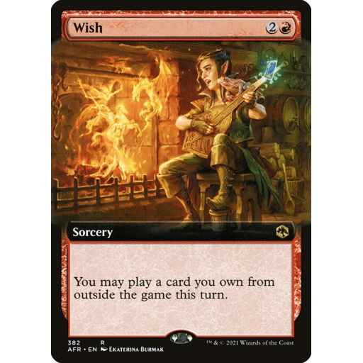 Adventures in the Forgotten Realms - 382 - Wish - Rare - R - Non-foil