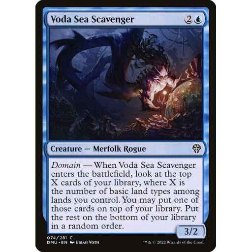 Dominaria United - 74 - Voda Sea Scavenger - Common - U - Non-foil