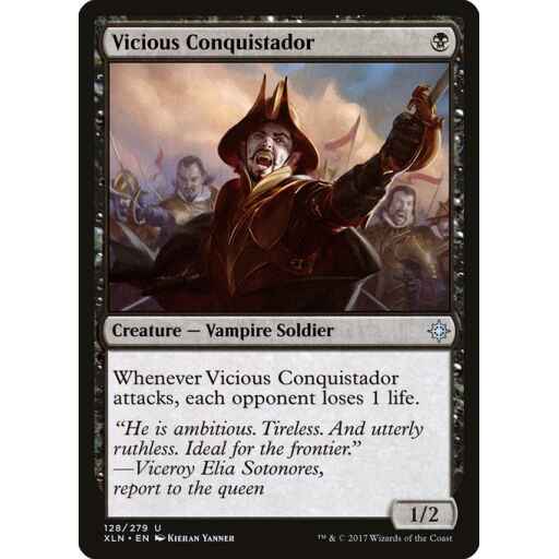 Ixalan - 128 - Vicious Conquistador - Uncommon - B - Non-foil