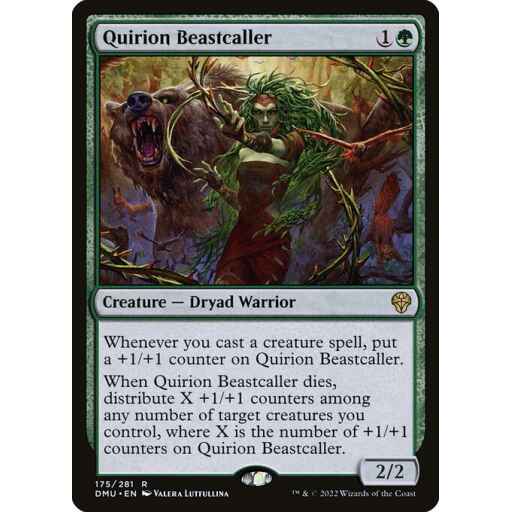 Dominaria United - 175 - Quirion Beastcaller - Rare - G - Non-foil